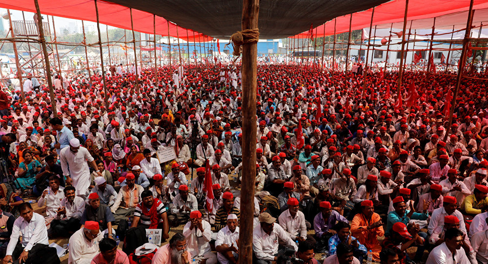 കേന്ദ്രസര്‍ക്കാര്‍ നയങ്ങള്‍ക്കെതിരെ പ്രതിഷേധം; കര്‍ഷകതൊഴിലാളി മഹാറാലി നാളെ