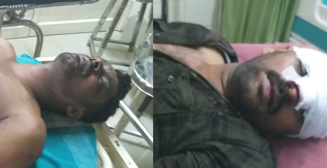 കണ്ണൂർ ഇരട്ടിയിൽ  രണ്ട് ആർ.എസ്.എസ് പ്രവർത്തകരെ വെട്ടിക്കൊലപ്പെടുത്താൻ ശ്രമം