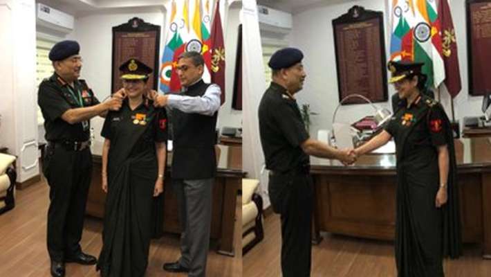 മേജര്‍ ജനറല്‍ മാധുരി കനിത്കറിനെ ലെഫ്റ്റനന്റ് പദവിയിലേക്ക് ഉയര്‍ത്തി