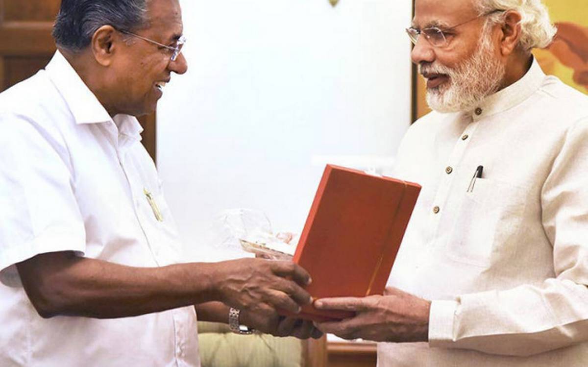 മുഖ്യമന്ത്രി ഡൽഹിയിൽ ; പ്രധാനമന്ത്രി നരേന്ദ്ര മോദിയുമായി ഇന്ന് കൂടിക്കാഴ്ച നടത്തും മുഖ്യമന്ത്രി ഡൽഹിയിൽ ; പ്രധാനമന്ത്രി നരേന്ദ്ര മോദിയുമായി ഇന്ന് കൂടിക്കാഴ്ച നടത്തും