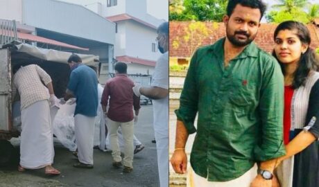 ഷാർജയിൽ മരിച്ച നിതിന്റെ മൃതദേഹം കോഴിക്കോട് എത്തിച്ചു; വിവരങ്ങൾ ആതിരയെ  അറിയിച്ചു