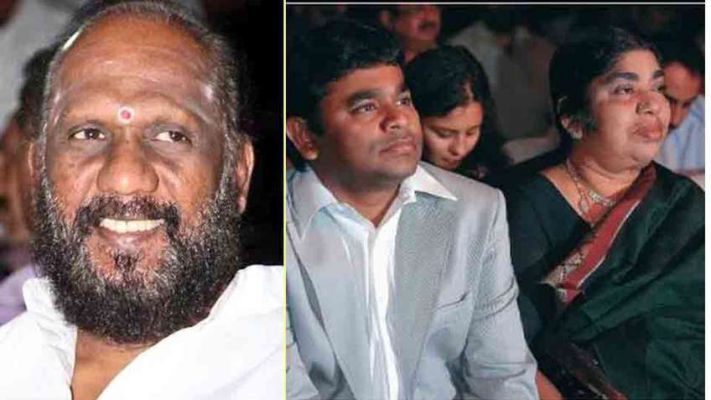 വീട്ടിനുള്ളിലേക്ക് പ്രവേശിക്കണമെങ്കില്‍ നെറ്റിയില്‍ ഉണ്ടായിരുന്നു ഭസ്മക്കുറിയും തിലകവും മായ്ക്കണമെന്ന്  എ.ആര്‍. റഹ്‌മാന്റെ മാതാവ് ആവശ്യപ്പെട്ടെന്ന് തമിഴ് കവിയുടെ വെളിപ്പെടുത്തല്‍