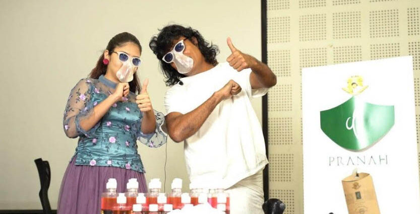 ‘പ്രാണ” എന്നപേരിൽ വ്യത്യസ്തമായ മാസ്കുകളും കോവിഡ് ഓഫ് സാനിറ്റൈസറും വിപണിയിലിറക്കി ഡോ. ബോബി ചെമ്മണൂർ