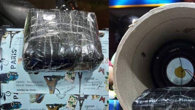 കോഴിക്കോട്ട് ബ്ലൂടൂത്ത് സ്‌പീക്കറിനുളളില്‍ 25 ലക്ഷം രൂപയുടെ ചരസ് കടത്താൻ ശ്രമിച്ച  യുവാവ് പിടിയില്‍