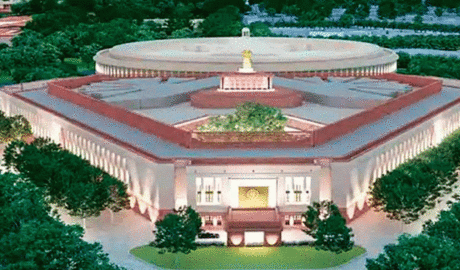 പുതിയ പാര്‍ലമെന്റ് മന്ദിരത്തിന് പ്രധാനമന്ത്രി തറക്കല്ലിട്ടു