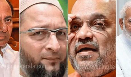 ഹൈദരാബാദില്‍ ത്രിശങ്കു; ഹൈദരാബാദില്‍ ബിജെപിയുടെ മുന്നേറ്റം; സീറ്റ് നിലയില്‍ രണ്ടാമത്