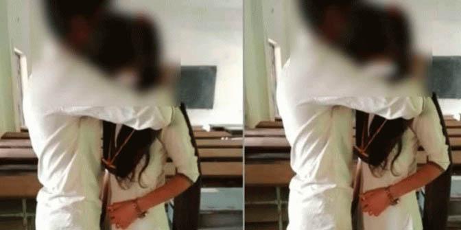 യൂണിഫോമിൽ ക്ലാസ്മുറിയിൽ വച്ച് താലികെട്ട്: മൂന്ന് പ്ലസ്ടു വിദ്യാർഥികളെ സ്കൂളിൽ നിന്നും പുറത്താക്കി യൂണിഫോമിൽ ക്ലാസ്മുറിയിൽ വച്ച് താലികെട്ട്: മൂന്ന് പ്ലസ്ടു വിദ്യാർഥികളെ സ്കൂളിൽ നിന്നും പുറത്താക്കി