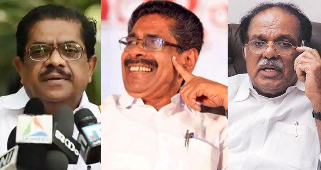 നിയമസഭാ തെരഞ്ഞെടുപ്പില് മത്സരിക്കാനില്ലെന്ന് മുല്ലപ്പള്ളിയും സുധീരനും പി.ജെ. കുര്യനും നിയമസഭാ തെരഞ്ഞെടുപ്പില് മത്സരിക്കാനില്ലെന്ന് മുല്ലപ്പള്ളിയും സുധീരനും പി.ജെ. കുര്യനും