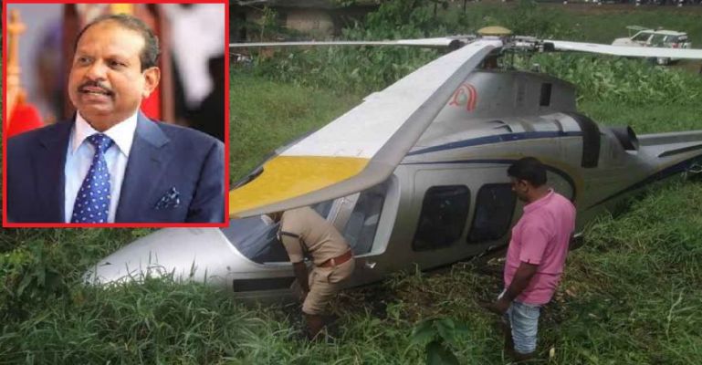 എം.എ യൂസഫലി സഞ്ചരിച്ച ഹെലികോപ്റ്റര് കൊച്ചിയില് ഇടിച്ചിറക്കി; യൂസഫലിയേയും ഭാര്യയേയും ആശുപത്രിയിലേക്ക് മാറ്റി” എം എ യൂസഫലി രക്ഷപെട്ടത് വന് ദുരന്തത്തില് നിന്ന് എം.എ യൂസഫലി സഞ്ചരിച്ച ഹെലികോപ്റ്റര് കൊച്ചിയില് ഇടിച്ചിറക്കി; യൂസഫലിയേയും ഭാര്യയേയും ആശുപത്രിയിലേക്ക് മാറ്റി” എം എ യൂസഫലി രക്ഷപെട്ടത് വന് ദുരന്തത്തില് നിന്ന്