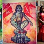 ”സിപിഎമ്മിന്റെ കൊടിക്കീഴിന്റെ താഴെ ശബരിമല അയ്യപ്പന്‍ ”  പിണറായി വിജയന്റെ തുടര്‍ഭരണ വിജയം ആഘോഷിച്ചത് ശബരിമല അയ്യപ്പനെ അപമാനിച്ച്‌; സിപിഎം പ്രവര്‍ത്തകയും ചിത്രകാരിയുമായ ദുര്‍ഗാ മാലതിക്കെതിരെ പ്രതിഷേധം