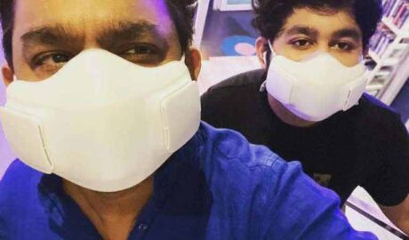 കോവിഡിനെ ചെറുക്കാൻ എ ആർ റഹ്മാന്റെ സ്പെഷ്യൽ മാസ്ക്, വില 18,000 രൂപ !
