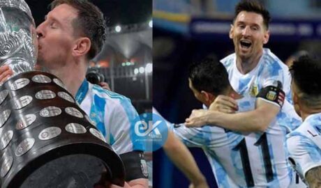 ലയണല്‍ മെസ്സി; ഇനി കിരീടമുള്ള രാജാവ് !