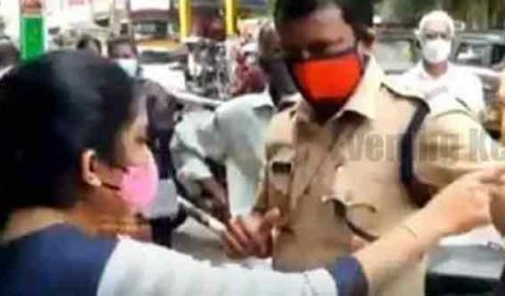 ‘അനാവശ്യ പിഴ’; ചോദ്യം ചെയ്ത പെണ്‍കുട്ടിക്കെതിരെ ജാമ്യമില്ലാ കേസെടുത്ത്‌ പോലീസ്