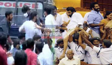 ശിവന്‍കുട്ടിയുടെ രാജി; തലസ്ഥാനത്ത് സംഘര്‍ഷം, സംസ്ഥാന വ്യാപക പ്രതിഷേധം
