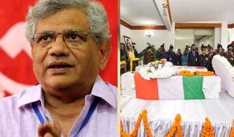 സംസ്കാര ചടങ്ങിനോടും അവഗണന; ബിപിൻ റാവത്തിന്റെ സംസ്കാര ചടങ്ങിൽ നിന്ന്  വിട്ട് നിന്ന് സിപിഎം നേതാക്കൾ ” ഇന്ത്യക്കാർ തന്നെയല്ലേ എന്ന് സോഷ്യൽ മീഡിയ