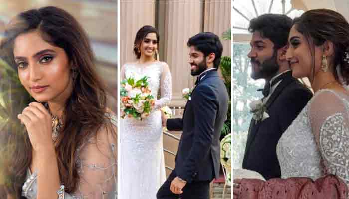 പ്രണയ സാഫല്യം ; നടി റെബ മോണിക്ക ജോൺ വിവാഹിതയായി