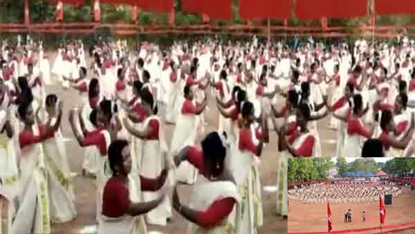 വിവാഹം ,മരണം 50 പേർ മാത്രം ” പാർട്ടി തിരുവാതിരയ്‌ക്ക് 502 പേരാകാം ! കൊറോണ നിയന്ത്രണങ്ങൾ കാറ്റിൽ പറത്തി സിപിഎമ്മിന്റെ മെഗാ തിരുവാതിര