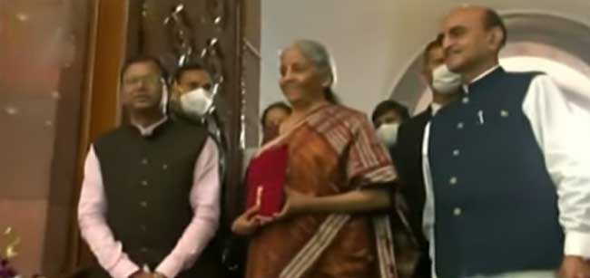 ബജറ്റ് 2022 ; എല്ലാം സുസജ്ജമെന്ന് നിർമ്മലാ സീതാരാമൻ