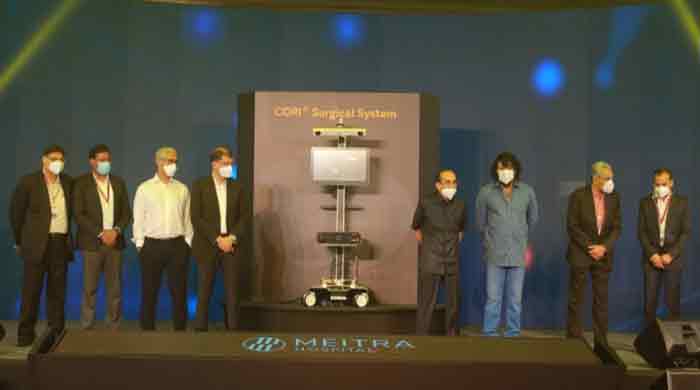 സന്ധിമാറ്റലിന് റോബോട്ടിക് ശസ്ത്രക്രിയ ഒരുക്കി മേയ്‌ത്ര ഹോസ്പിറ്റലിൽ