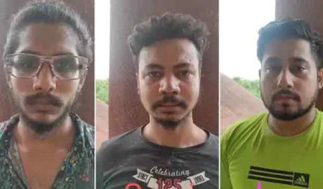 കല്യാൺ ജൂവലേഴ്‌സിന്റെ പേരിൽ ജോലി വാഗ്ദാനം ചെയ്ത് വൻ തട്ടിപ്പു നടത്തിയ മൂന്നംഗ സംഘം അറസ്റ്റിൽ