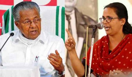 പിണറായി വിജയനെ കുറ്റപ്പെടുത്തി കയ്യടി നേടാനാണ് ഭാവമെങ്കിൽ ചിലതു ചെയ്യേണ്ടിവരും. ഭരണം പോയാലും അതു ചെയ്യും’ ; രമയ്ക്ക് വധഭീഷണി