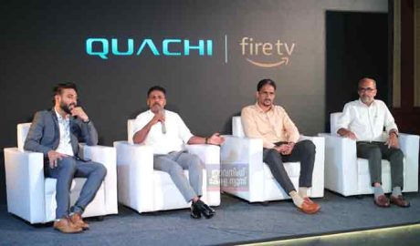 അപ്ഗ്രേഡ് ലൈഫ് ടാഗ്‌ലൈനോടുകൂടി ക്വാച്ചി ഫയർ ടിവി