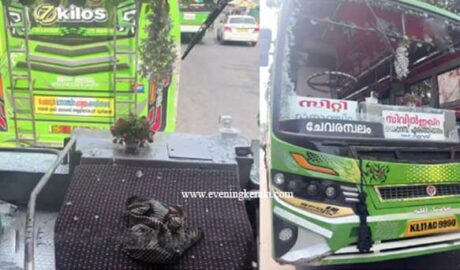 കോഴിക്കോട് സ്വകാര്യ ബസ് ജീവനക്കാർ തമ്മിൽ സംഘർഷം; ബസിന്റെ ഗ്ലാസ്‌ അടിച്ചു തകർത്തു