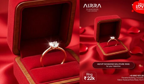 വാലന്റൈൻസ് ഡേ സ്‌പെഷ്യൽ: അപൂർവ ഹാർട്ട് ഡയമണ്ട് സോളിറ്റയർ കളക്ഷൻ