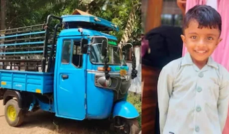 പിതാവ് ഓടിച്ച ഓട്ടോറിക്ഷയില്‍ നിന്ന് തെറിച്ചുവീണു; അതേവാഹനം കയറി ഇറങ്ങി ആറുവയസുകാരന് ദാരുണാന്ത്യം