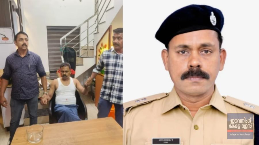 വിജിലന്‍സിനെ കണ്ട് മതിൽ ചാടാൻ ശ്രമിച്ച് ഡിവൈഎസ്പി; 2 ലക്ഷം കൈക്കൂലി വാങ്ങുന്നതിനിടെ അറസ്റ്റ്