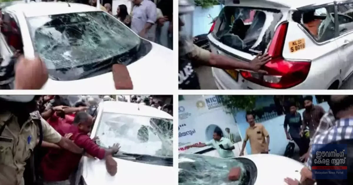 ഇഡി ഉദ്യോഗസ്ഥരെ ആക്രമിച്ച് സിപിഎം പ്രവർത്തകർ, കാറുകള് തല്ലിപ്പൊളിച്ചു! വനിത ഉദ്യോഗസ്ഥര് മടങ്ങിയ വാഹനം ചുടുകട്ടയും വടികളും ഉപയോഗിച്ച് തകര്ത്തു ഇഡി ഉദ്യോഗസ്ഥരെ ആക്രമിച്ച് സിപിഎം പ്രവർത്തകർ, കാറുകള് തല്ലിപ്പൊളിച്ചു! വനിത ഉദ്യോഗസ്ഥര് മടങ്ങിയ വാഹനം ചുടുകട്ടയും വടികളും ഉപയോഗിച്ച് തകര്ത്തു