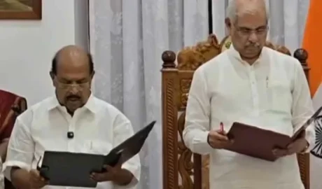 ജി. സുധാകരൻ പ്രോടെം സ്പീക്കറായി സത്യപ്രതിജ്ഞ ചെയ്തു
