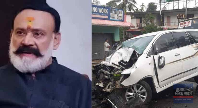 നടൻ സന്തോഷ് കെ. നായർ വാഹനാപകടത്തിൽ മരിച്ചു; ഭാര്യക്ക് ഗുരുതര പരിക്ക് നടൻ സന്തോഷ് കെ. നായർ വാഹനാപകടത്തിൽ മരിച്ചു; ഭാര്യക്ക് ഗുരുതര പരിക്ക്