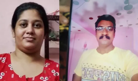 മക്കളുടെ മുന്നില്‍ ഭാര്യയെ കഴുത്തറുത്തു കൊന്ന യുവാവ് മരിച്ച നിലയിൽ; മൃതദേഹം റെയിൽവേ ട്രാക്കിൽ